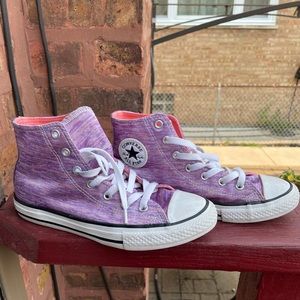 Cute purple/peach color Converse